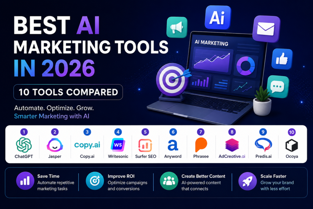 Best AI Marketing Tools in 2026