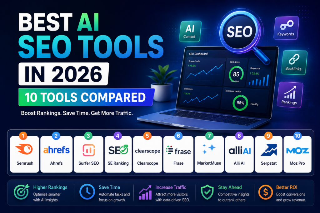 Best AI SEO Tools in 2026: 10 Tools Compared