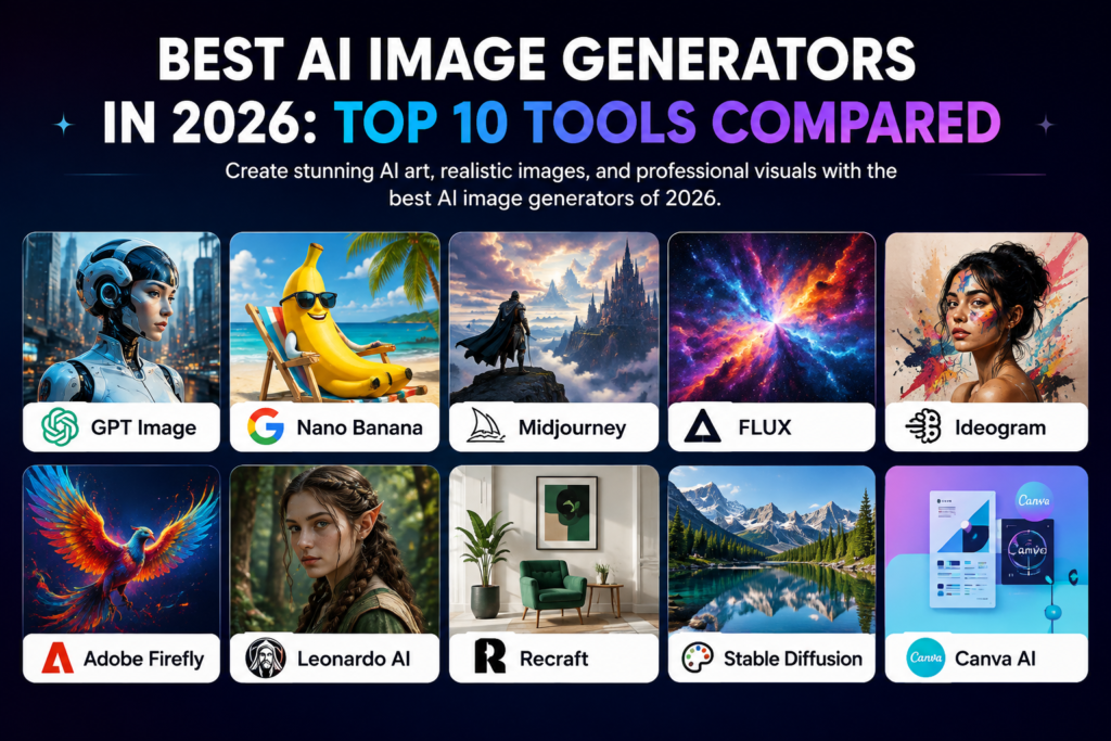 Best AI image generators in 2026