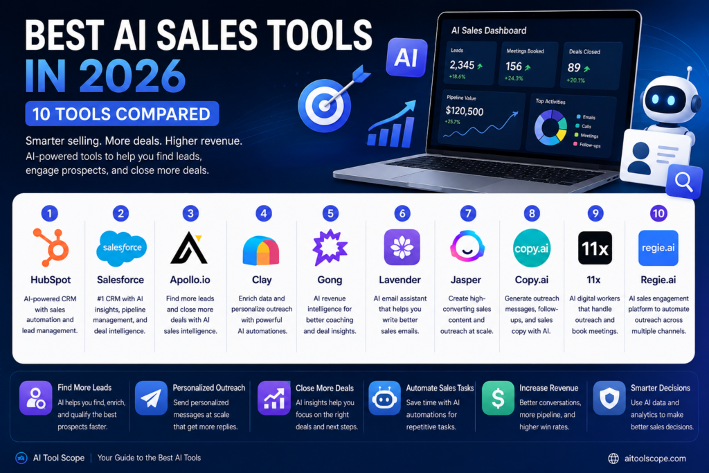 Best AI Sales Tools in 2026