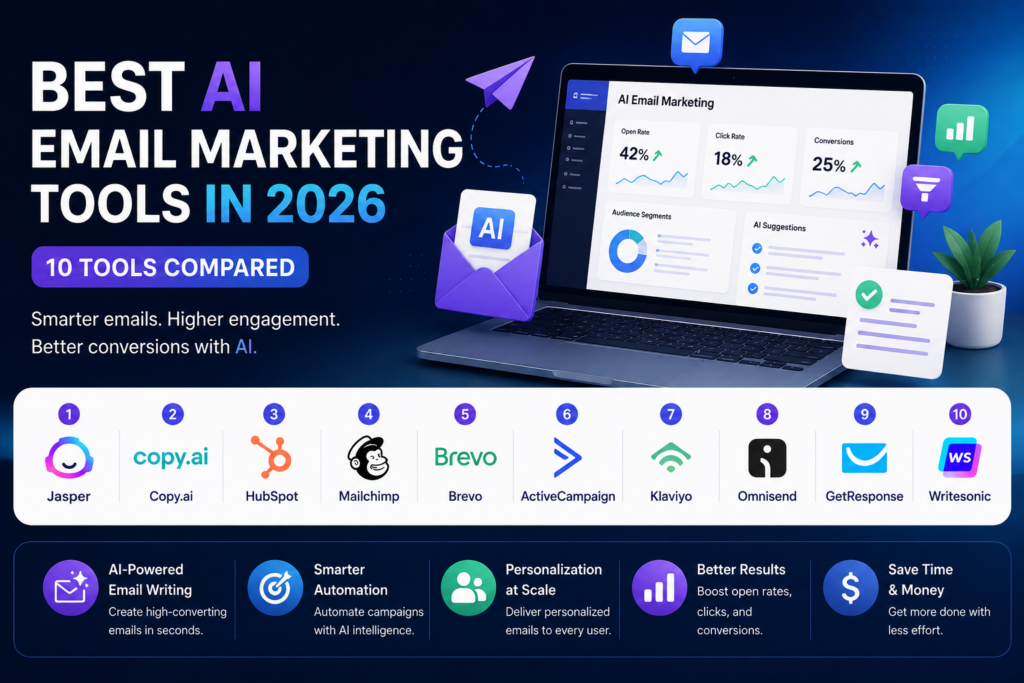 Best AI Email Marketing Tools in 2026
